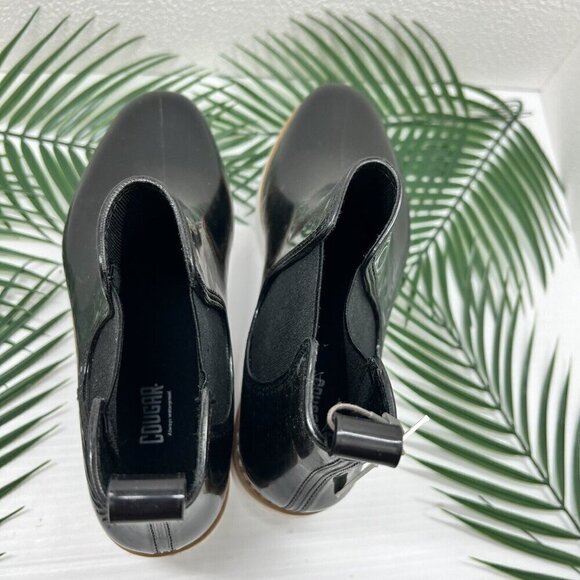 Cougar Women's Kensington Black Waterproof Chelsea Ankle Rain Boots Size 9 NWOB - Picture 7 of 14